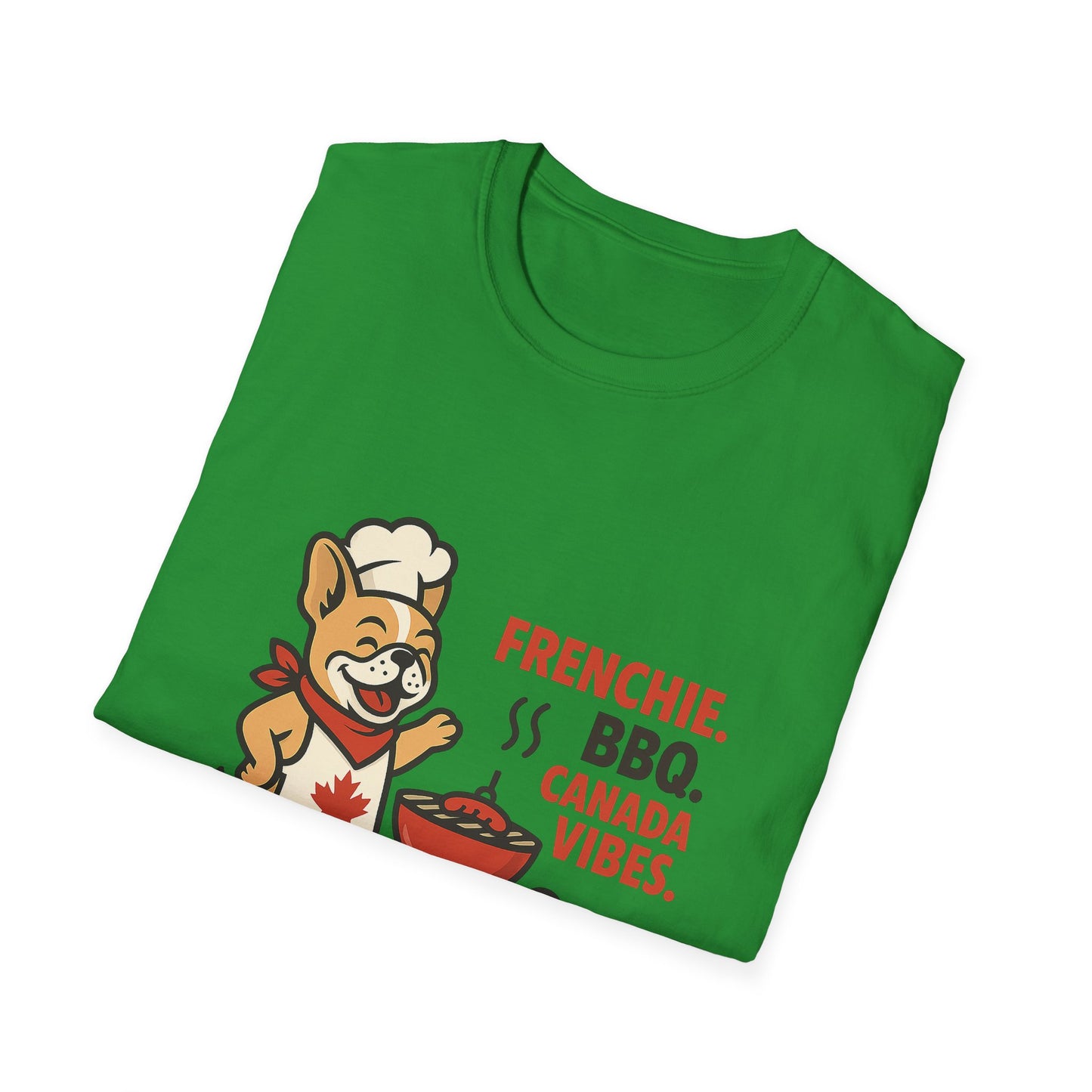 Frenchie. BBQ. Canada Vibes. – Unisex Canada Day Frenchie Tee