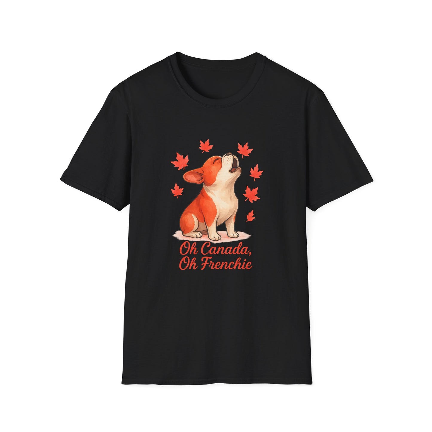 Oh Canada, Oh Frenchie – Unisex Canada Day Frenchie Tee