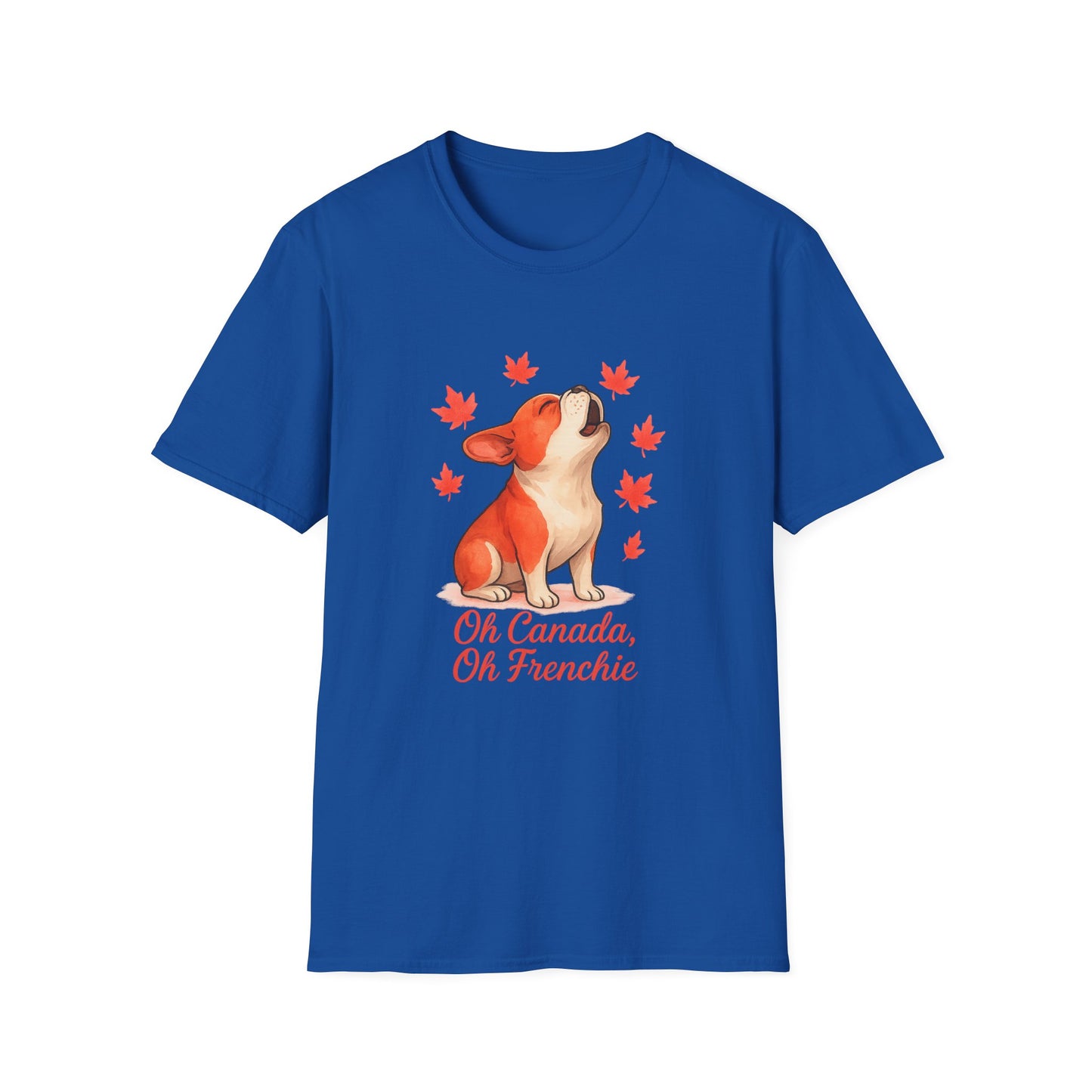 Oh Canada, Oh Frenchie – Unisex Canada Day Frenchie Tee