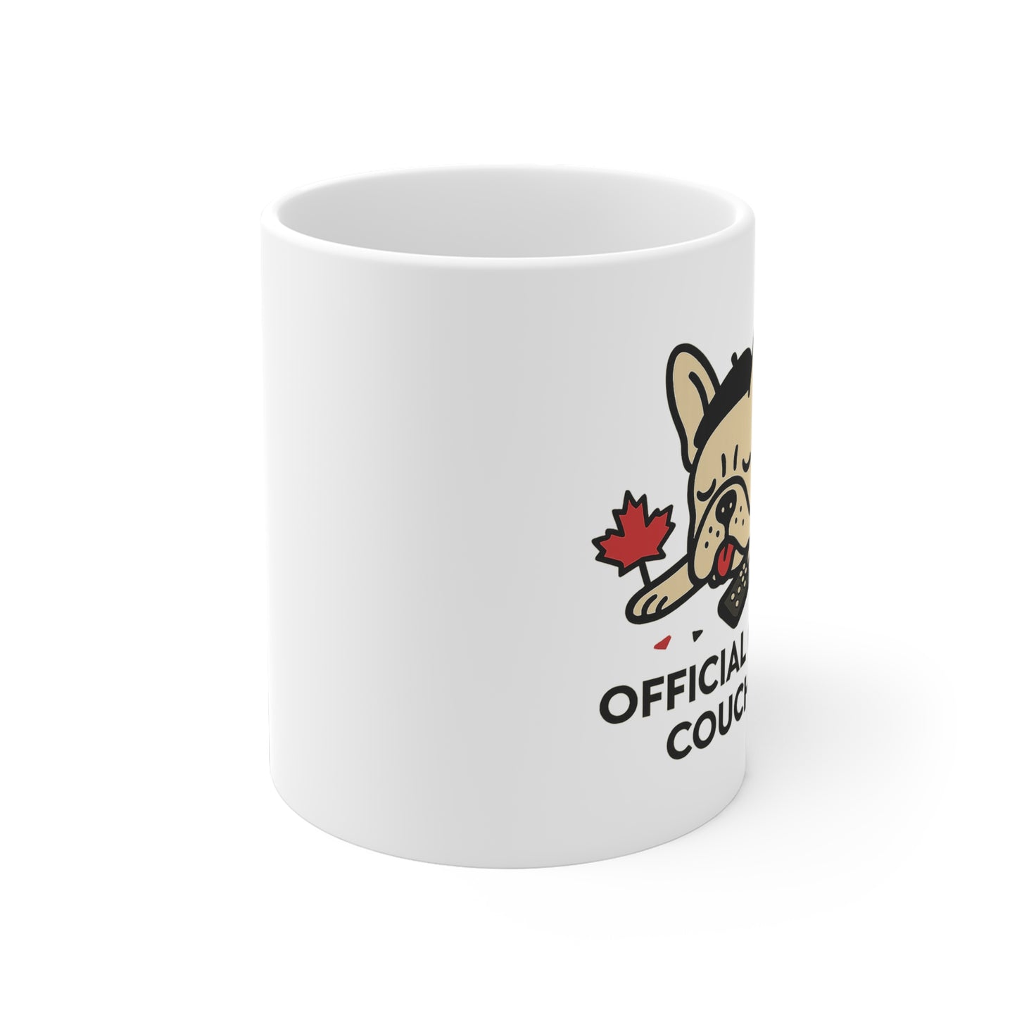 Official Canada Day Couch Potato Frenchie Tee & Mug
