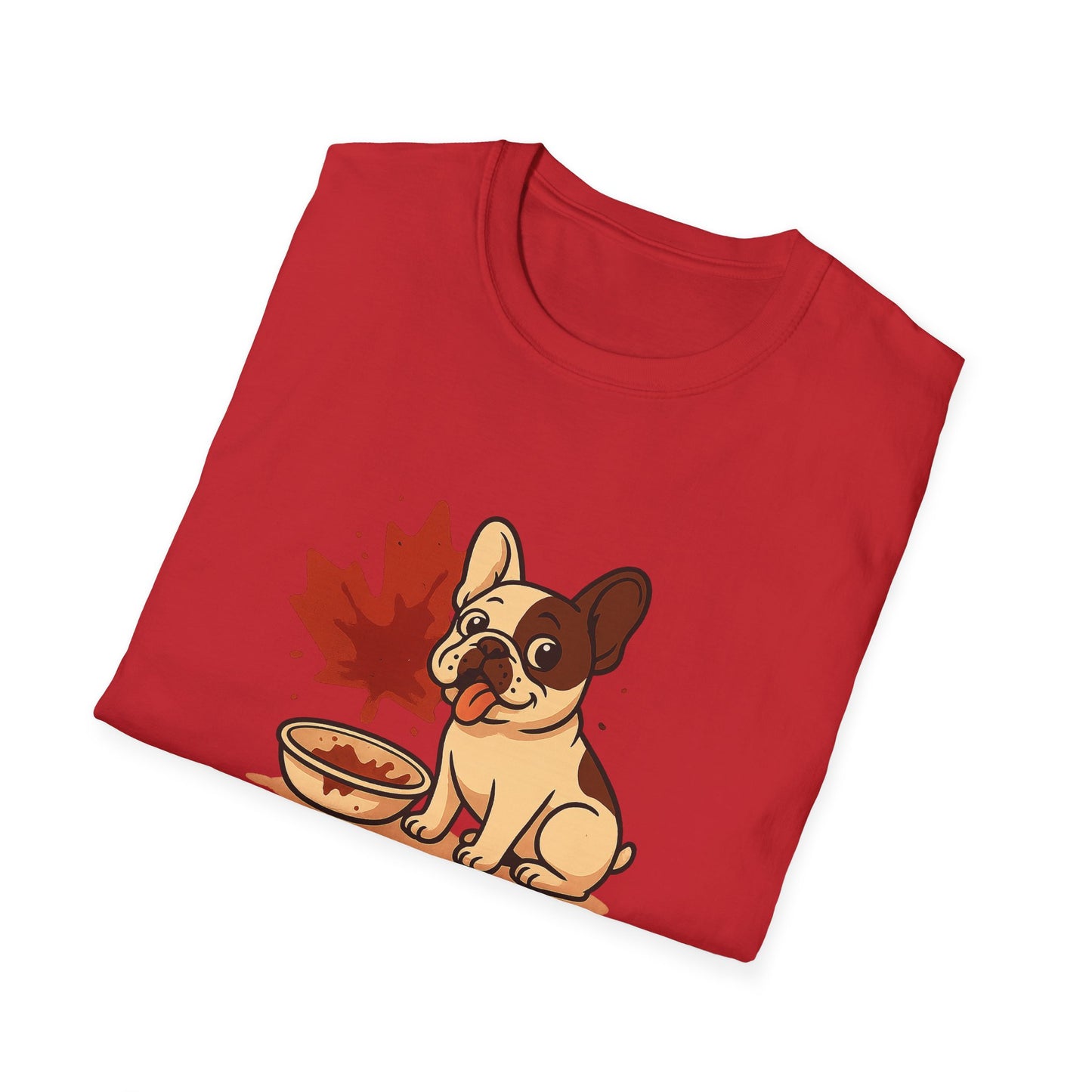 Sorry, Eh? My Frenchie Ate Your Poutine – Unisex Canada Dog Tee