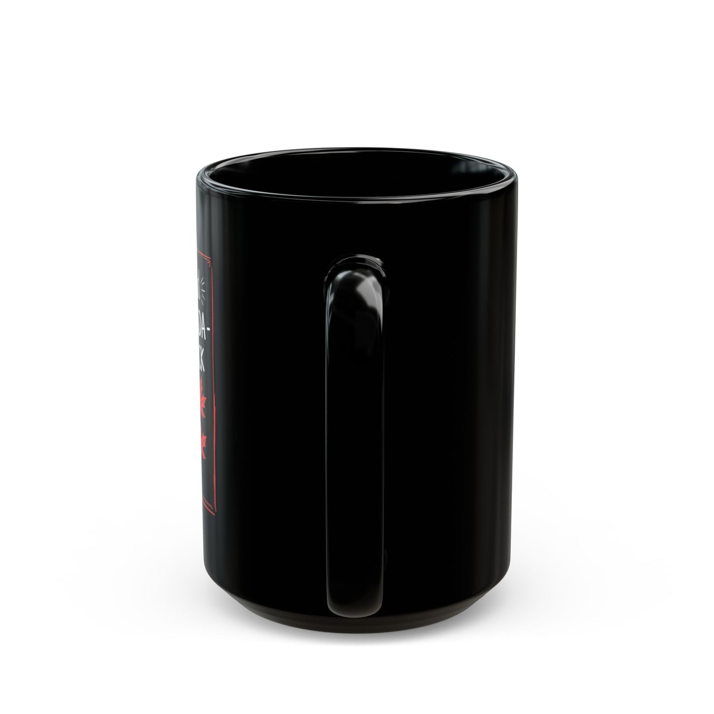 Frenchie, Dad & Canada “My Pack” – Black Ceramic Mug (11 oz & 15 oz) │ Canada Day Dog Dad Gift