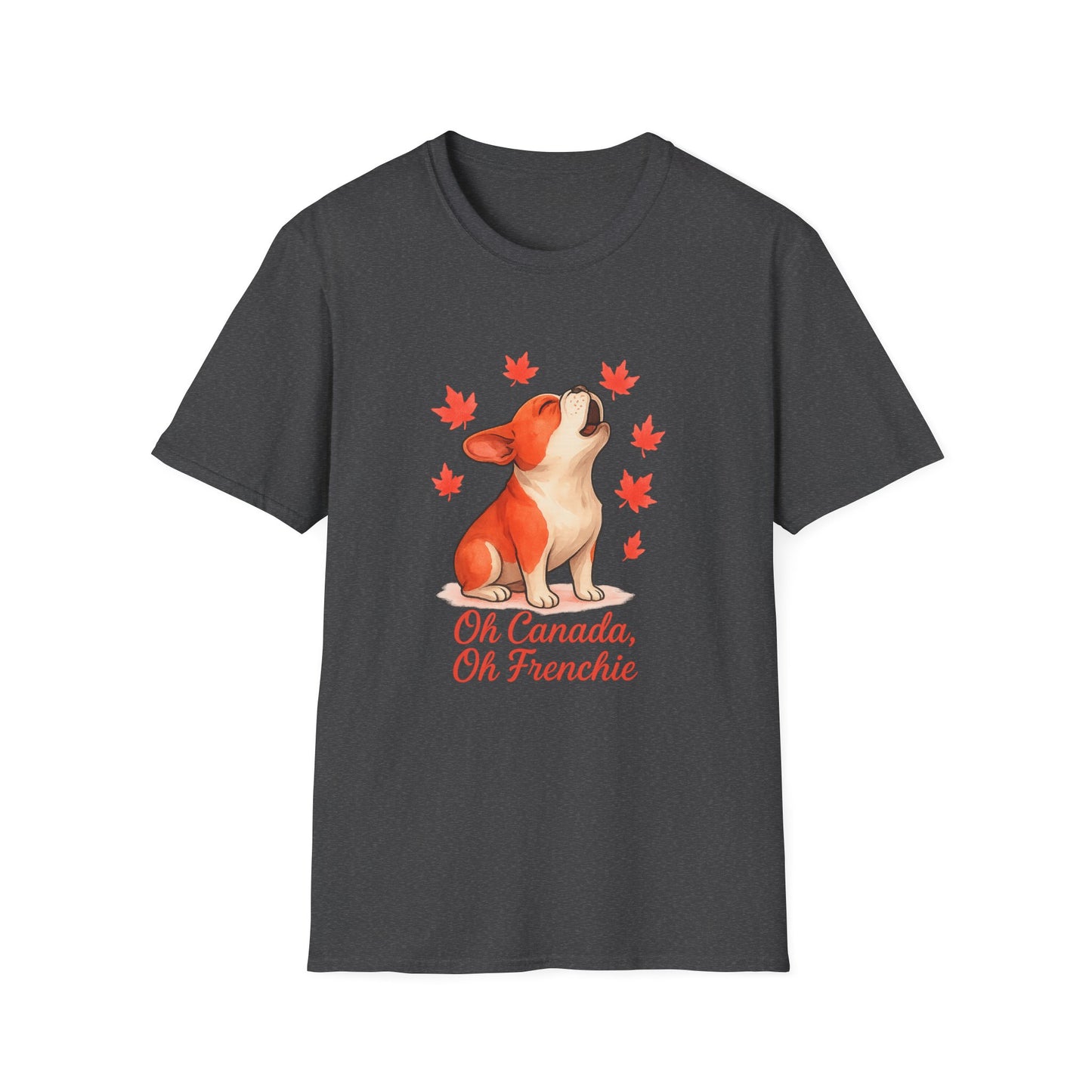 Oh Canada, Oh Frenchie – Unisex Canada Day Frenchie Tee