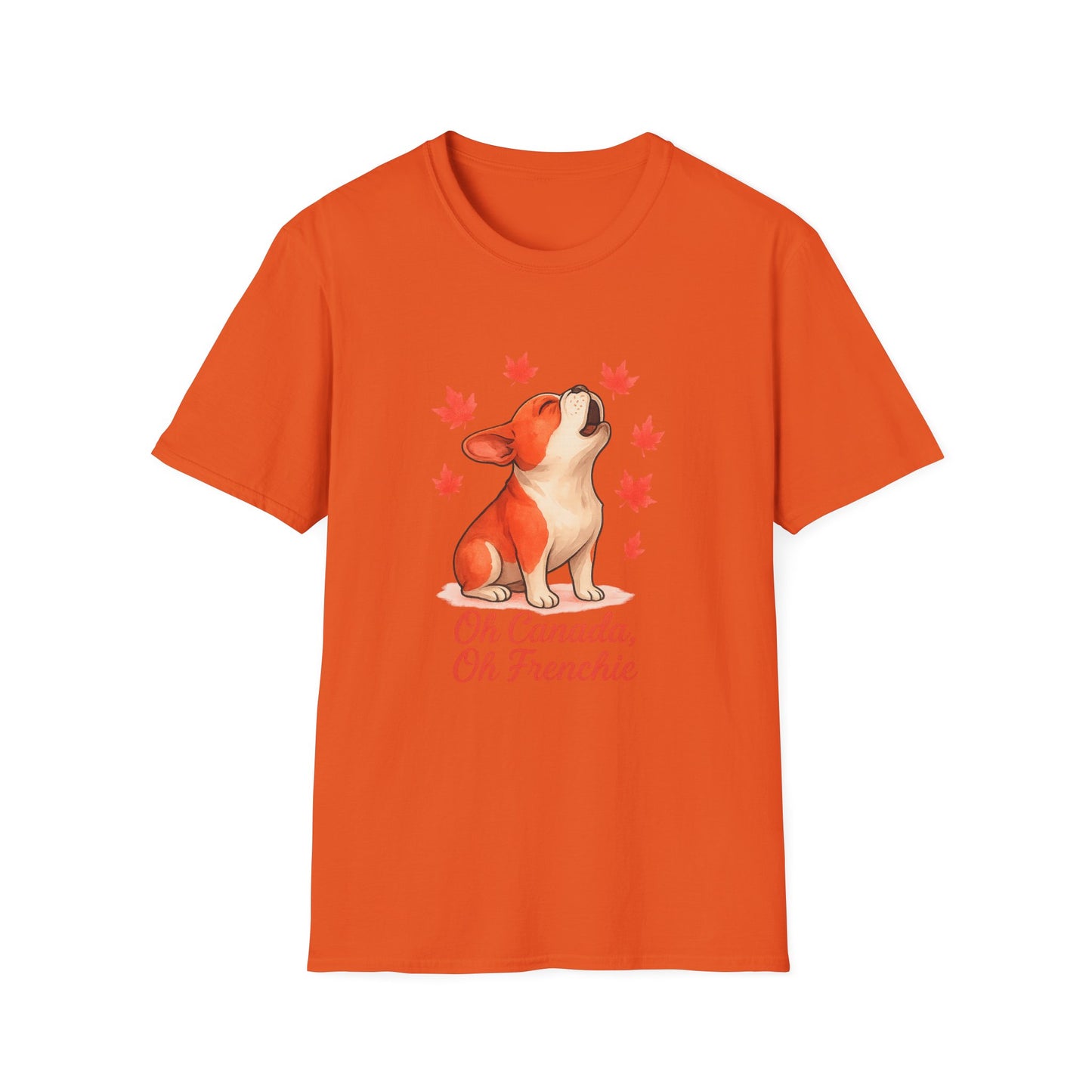 Oh Canada, Oh Frenchie – Unisex Canada Day Frenchie Tee