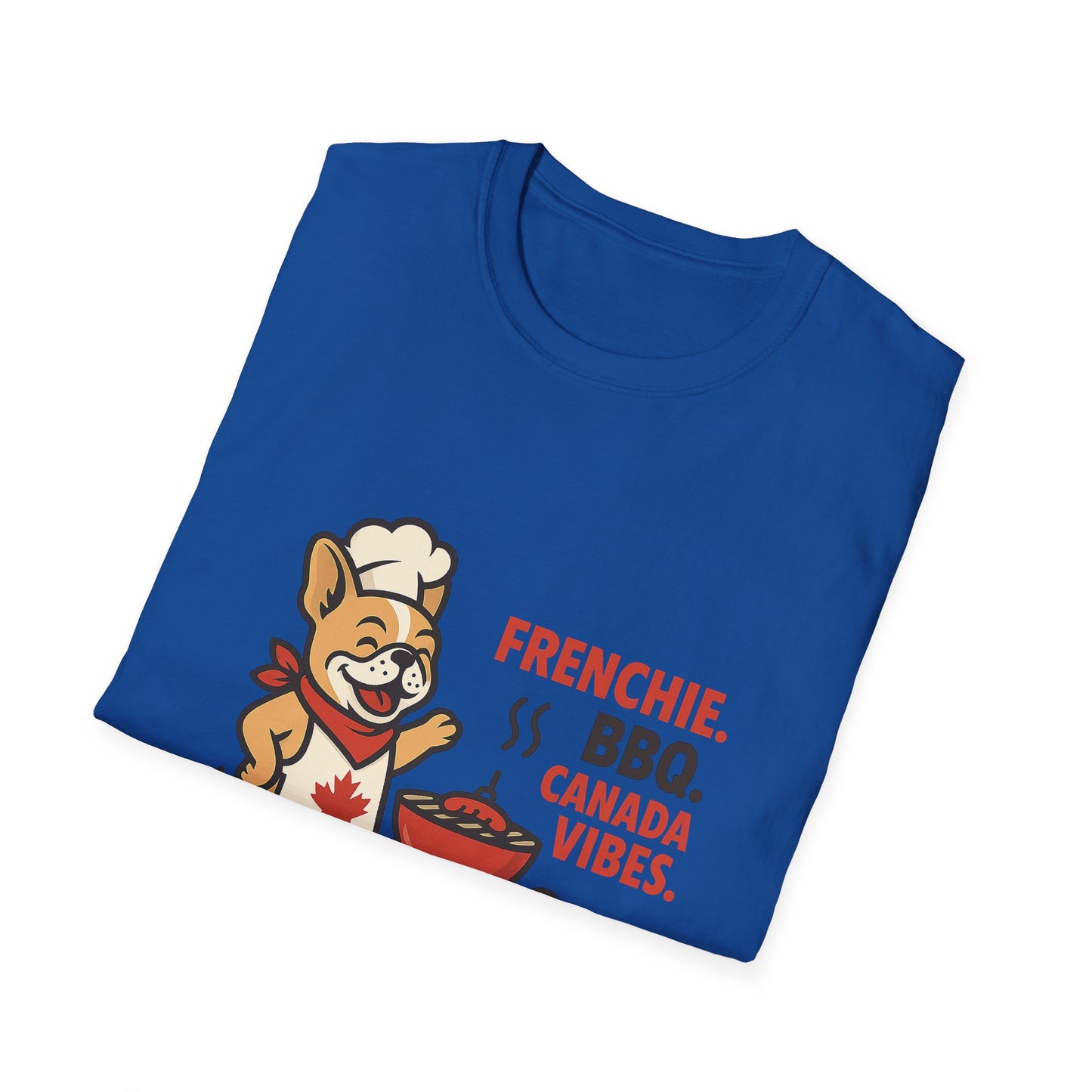 Frenchie. BBQ. Canada Vibes. – Unisex Canada Day Frenchie Tee