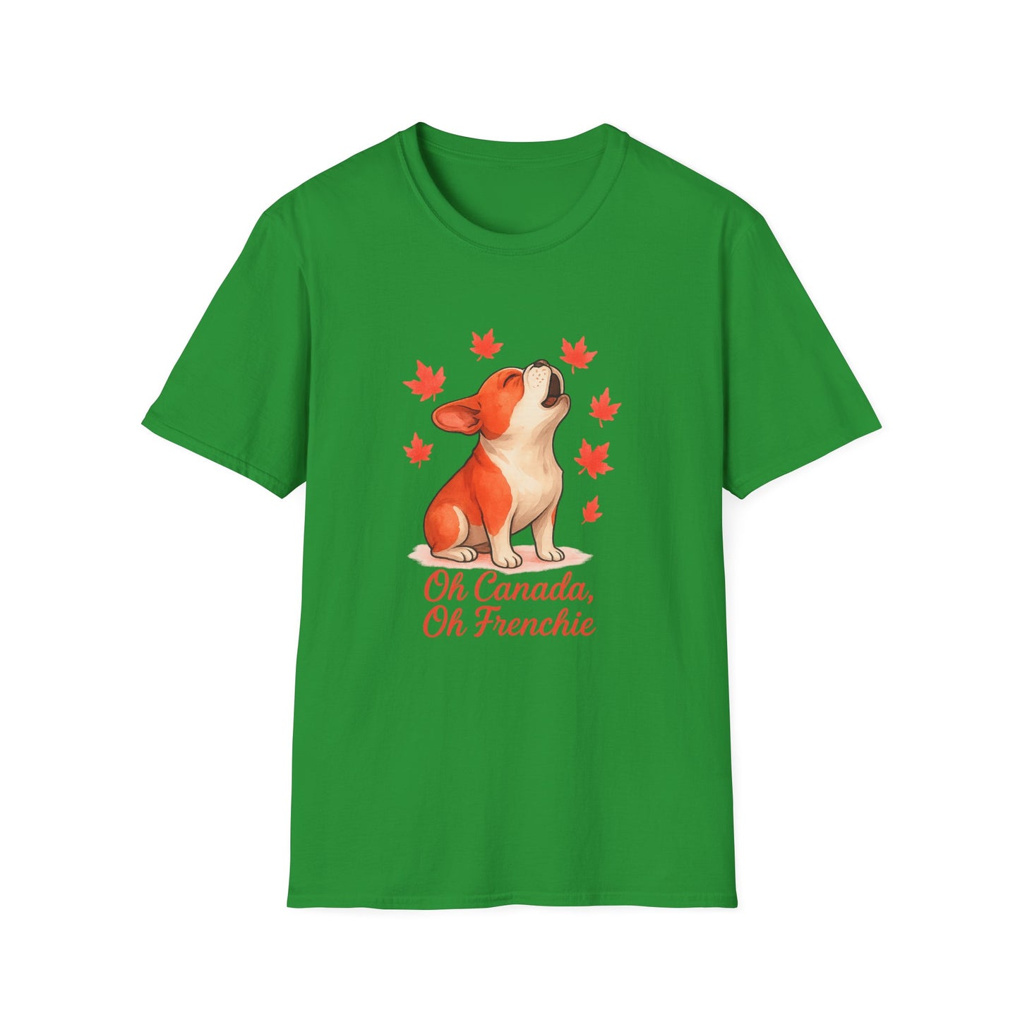 Oh Canada, Oh Frenchie – Unisex Canada Day Frenchie Tee