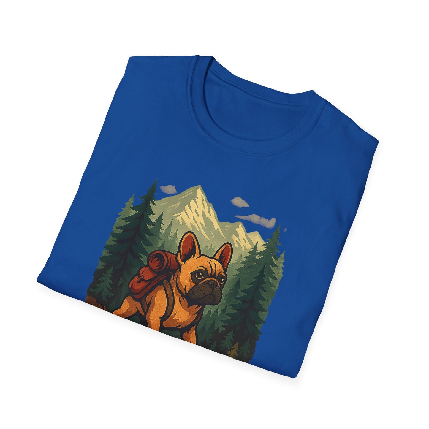 Frenchie Hikes Canada – Unisex Outdoor Adventure T-Shirt