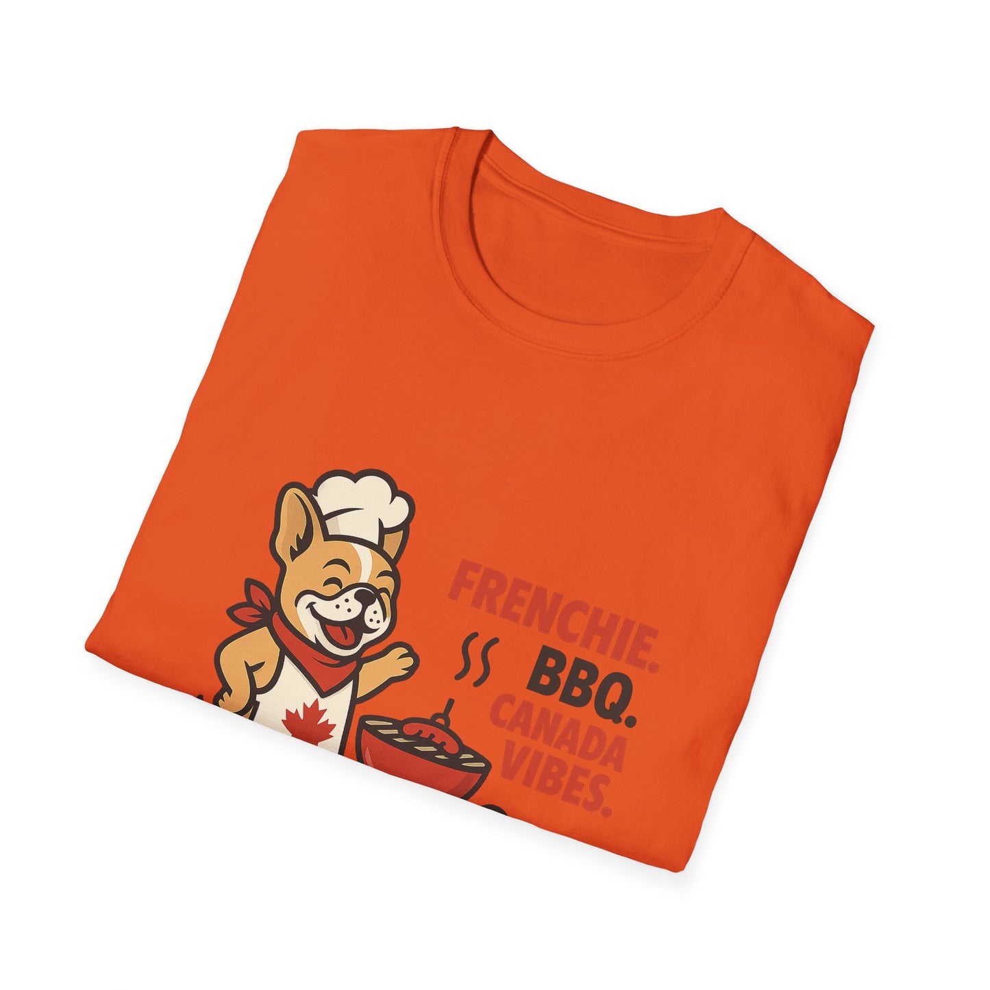 Frenchie. BBQ. Canada Vibes. – Unisex Canada Day Frenchie Tee