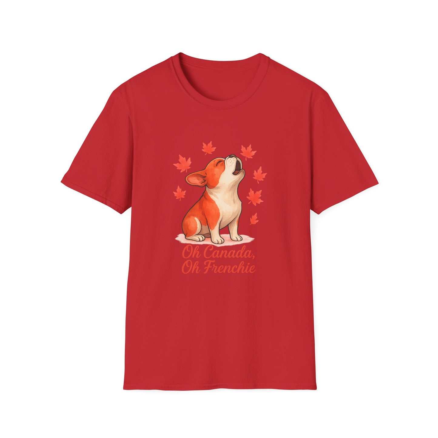 Oh Canada, Oh Frenchie – Unisex Canada Day Frenchie Tee