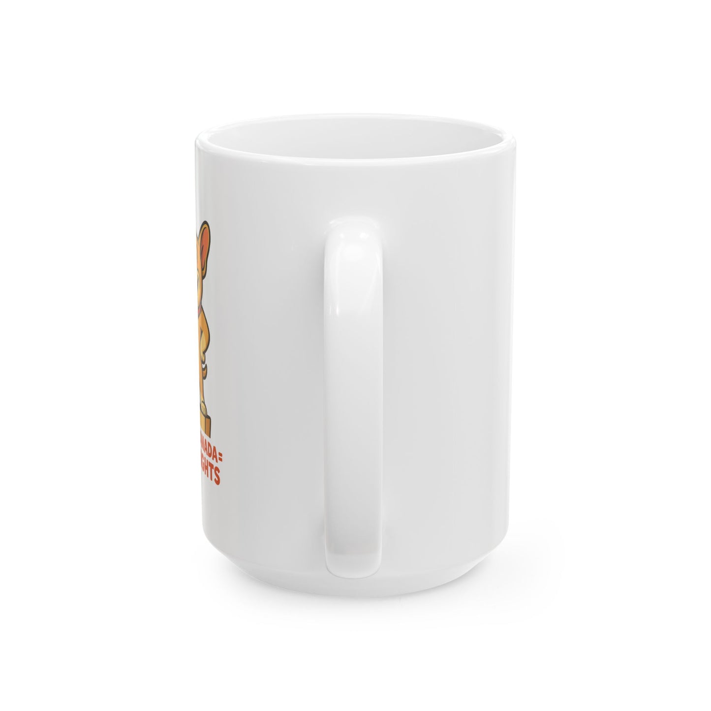 Frenchie + Canada = Barking Rights – Ceramic Mug