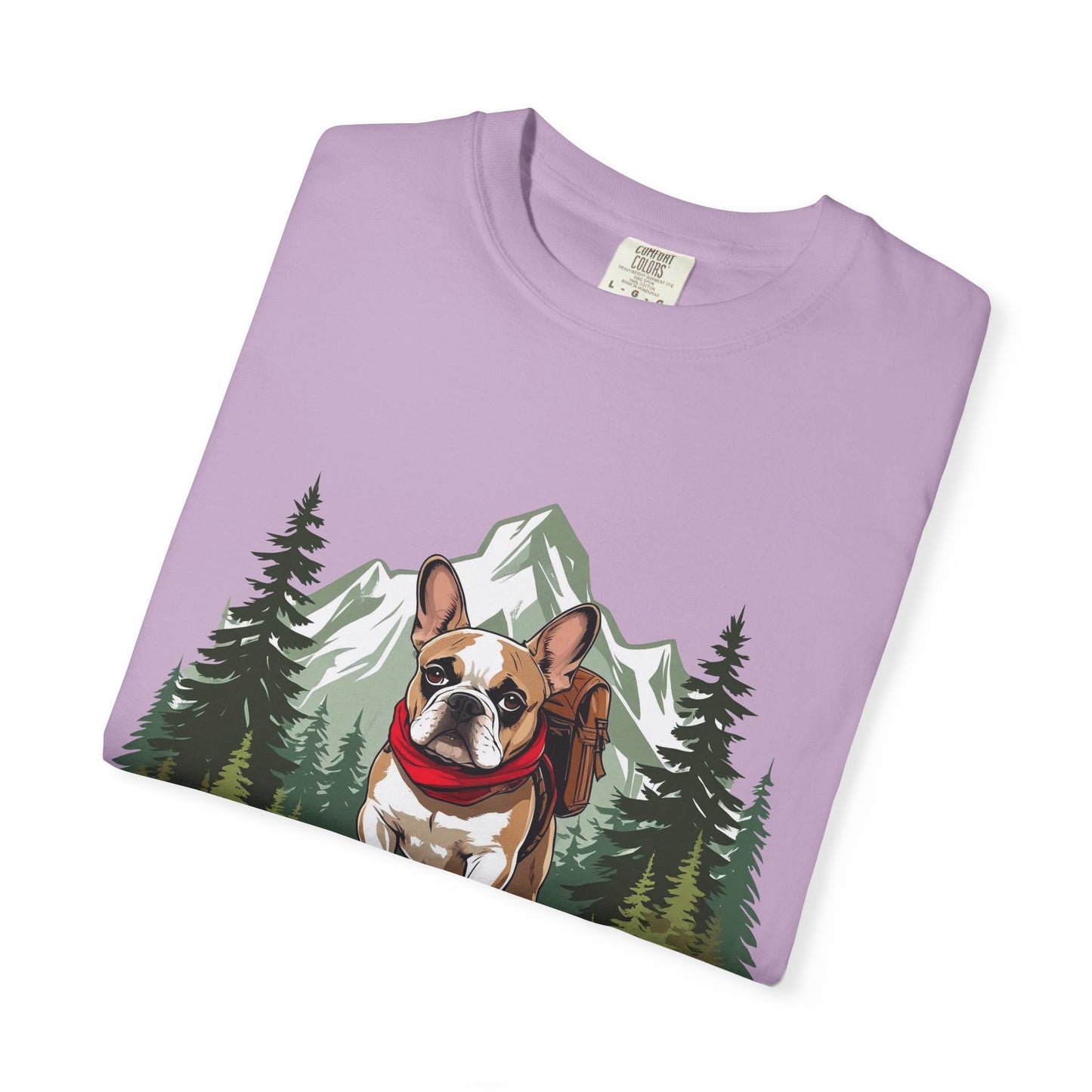 Red, White & Frenchie – Unisex Garment-Dyed Canada Day T-Shirt
