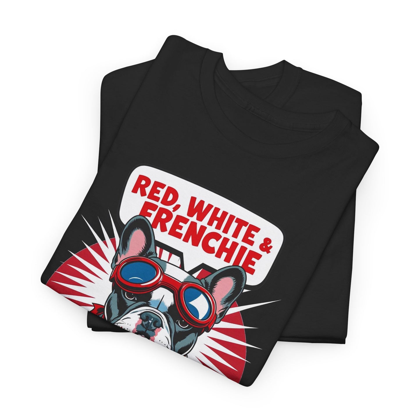 Red, White & Frenchie │ Canada Day French Bulldog Graphic Tee