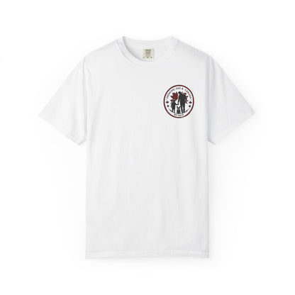Frenchie, Dad & Canada – Unisex Left-Chest Logo Tee