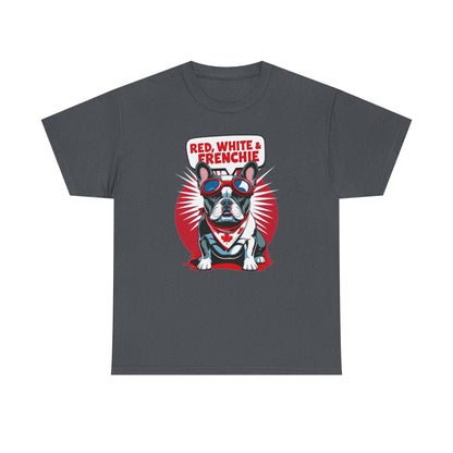 Red, White & Frenchie │ Canada Day French Bulldog Graphic Tee