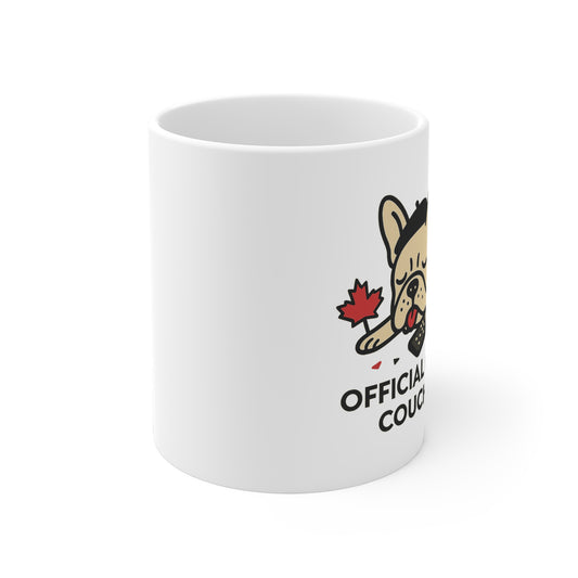 Official Canada Day Couch Potato Frenchie Tee & Mug