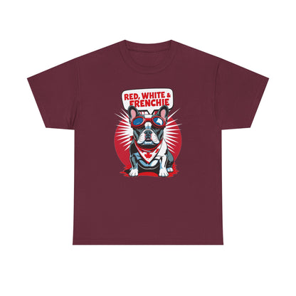 Red, White & Frenchie │ Canada Day French Bulldog Graphic Tee