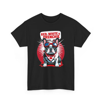 Red, White & Frenchie │ Canada Day French Bulldog Graphic Tee