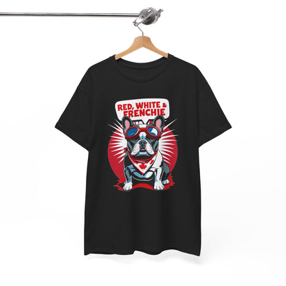 Red, White & Frenchie │ Canada Day French Bulldog Graphic Tee