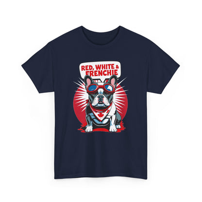 Red, White & Frenchie │ Canada Day French Bulldog Graphic Tee