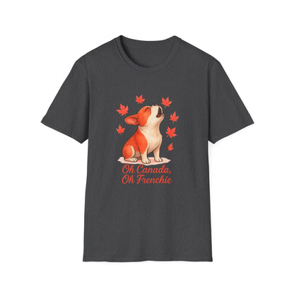 Oh Canada, Oh Frenchie – Unisex Canada Day Frenchie Tee