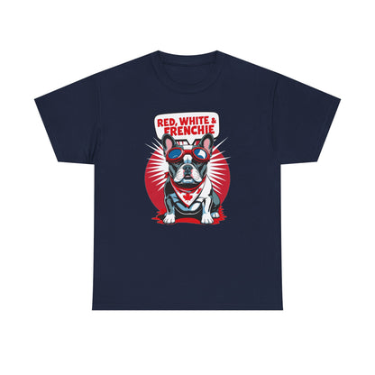 Red, White & Frenchie │ Canada Day French Bulldog Graphic Tee