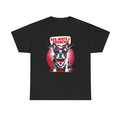 Red, White & Frenchie │ Canada Day French Bulldog Graphic Tee