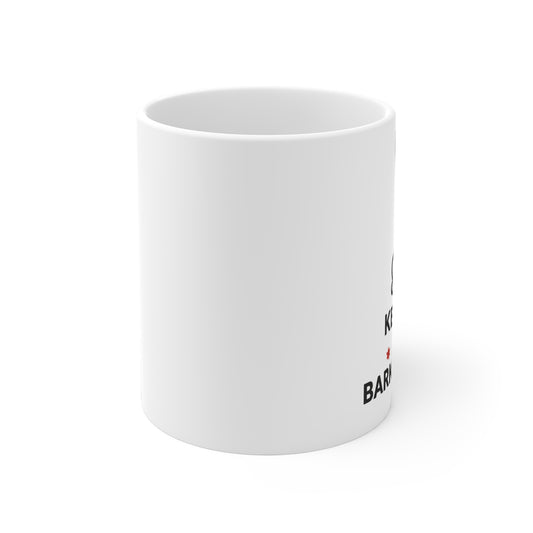 Keep Calm and Bark Canadian – Frenchie Canada Day Mug & Tee