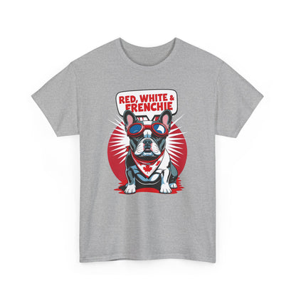 Red, White & Frenchie │ Canada Day French Bulldog Graphic Tee