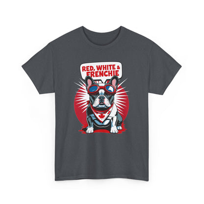 Red, White & Frenchie │ Canada Day French Bulldog Graphic Tee