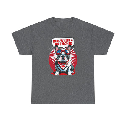 Red, White & Frenchie │ Canada Day French Bulldog Graphic Tee
