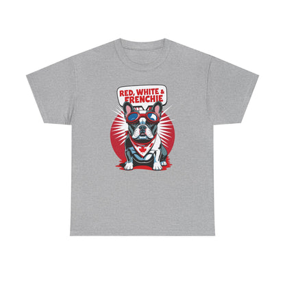 Red, White & Frenchie │ Canada Day French Bulldog Graphic Tee