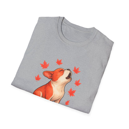Oh Canada, Oh Frenchie – Unisex Canada Day Frenchie Tee