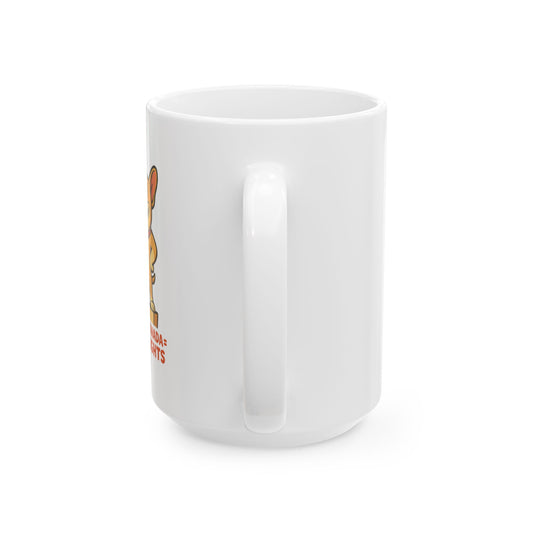 Frenchie + Canada = Barking Rights – Ceramic Mug
