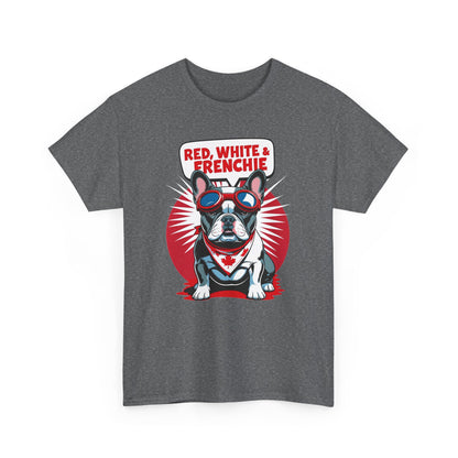 Red, White & Frenchie │ Canada Day French Bulldog Graphic Tee